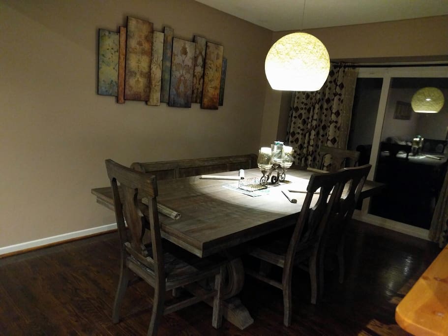 Dining table