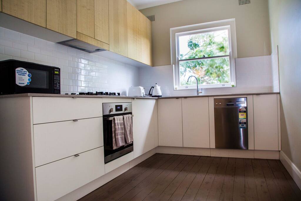 Fully equipped kitchen