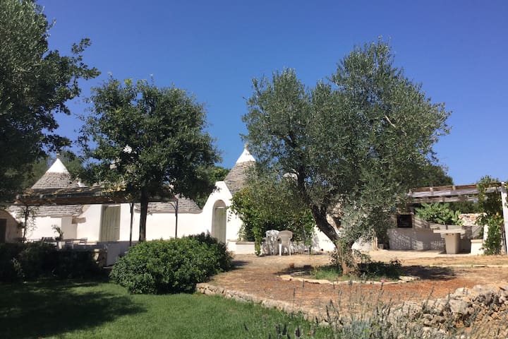 Beautiful “trulli” house in the south of Italy