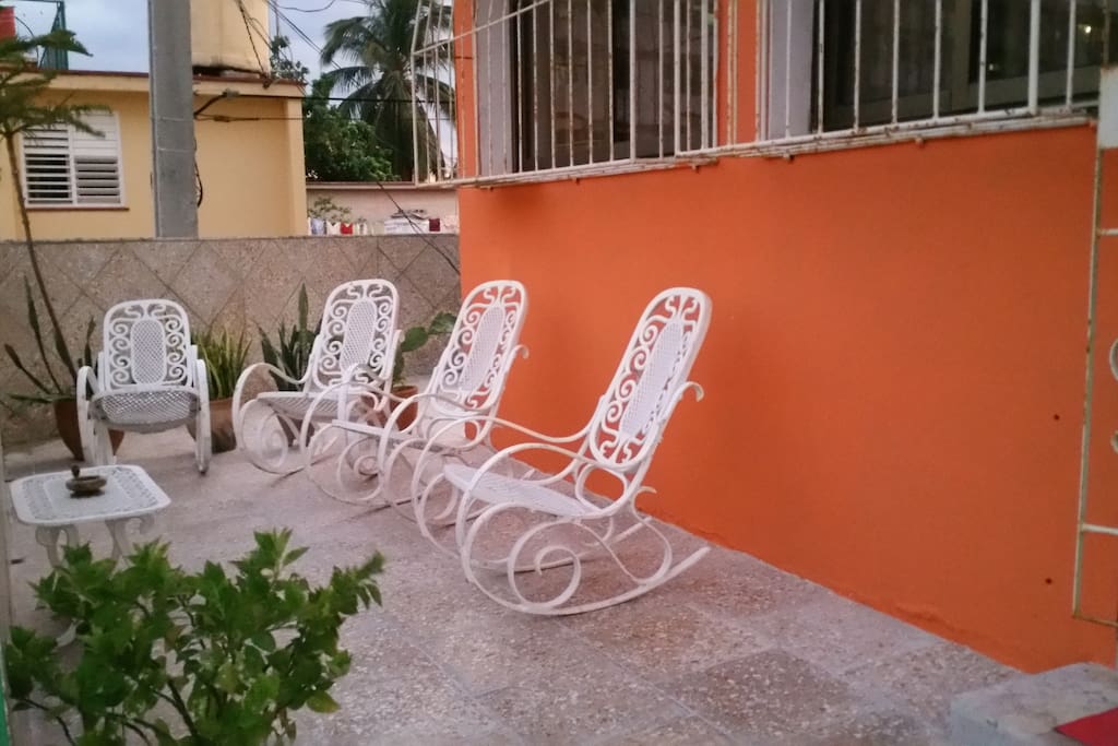 Terraza privada del apartamento 1