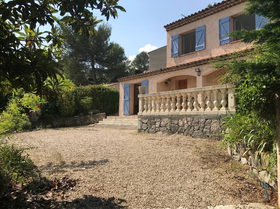 The entrance