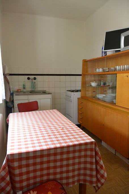 Kitchenette at the upper floor