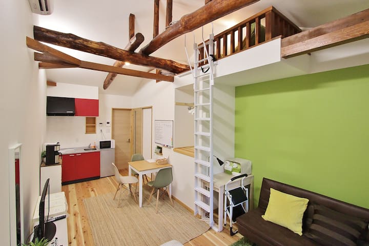 Wood House middle of Nipponbashi