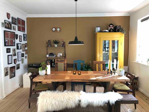 Cozy apartment with small enclosed patio