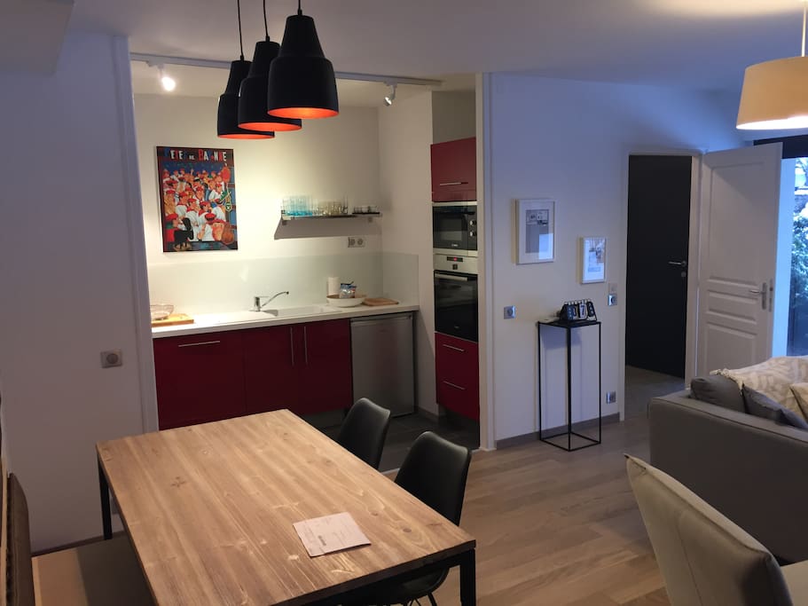 Salon sous un autre angle