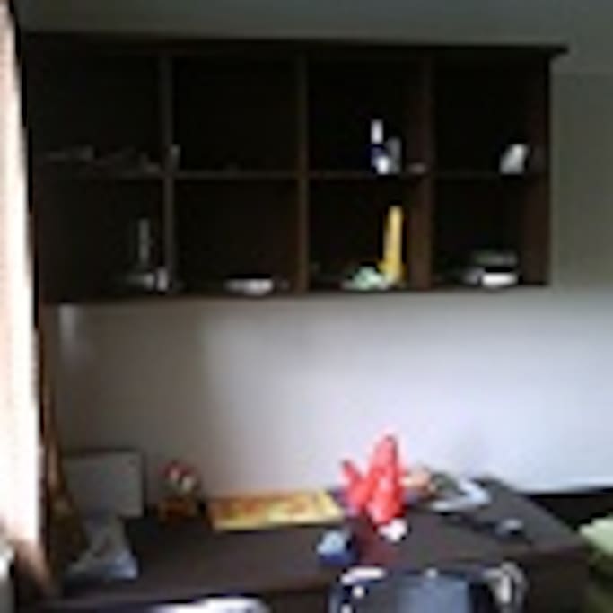 Desk and Drawer