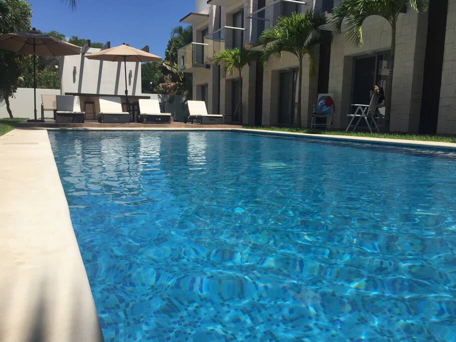 main pool area
