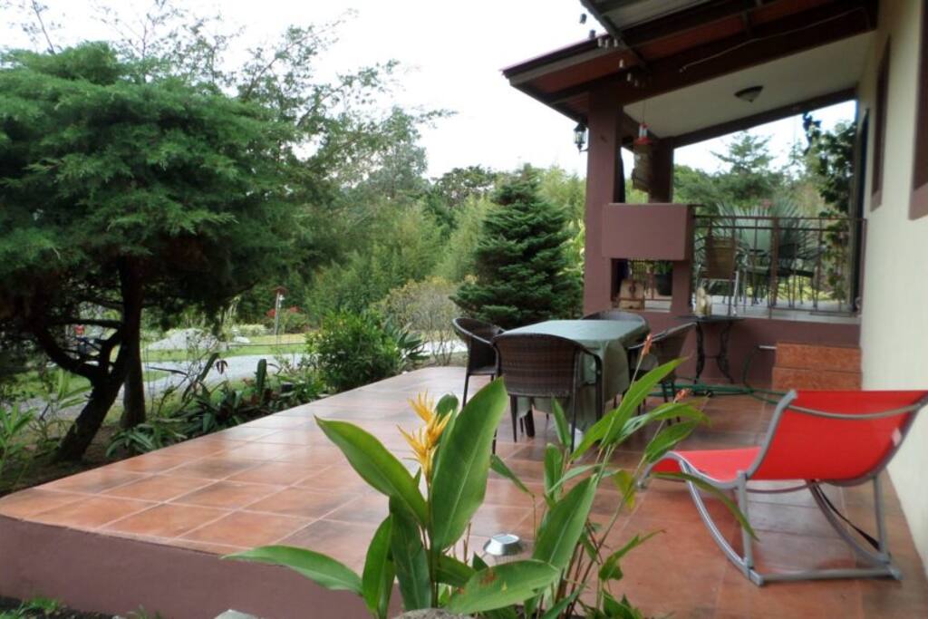 Plenty of outdoor living space