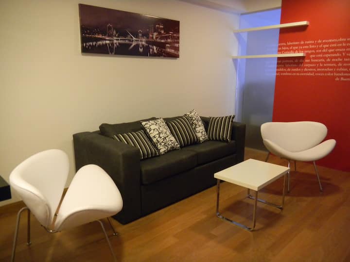 Studio com varanda em San Nicolás