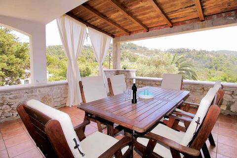 Fisherman house for 2 in NP Mljet