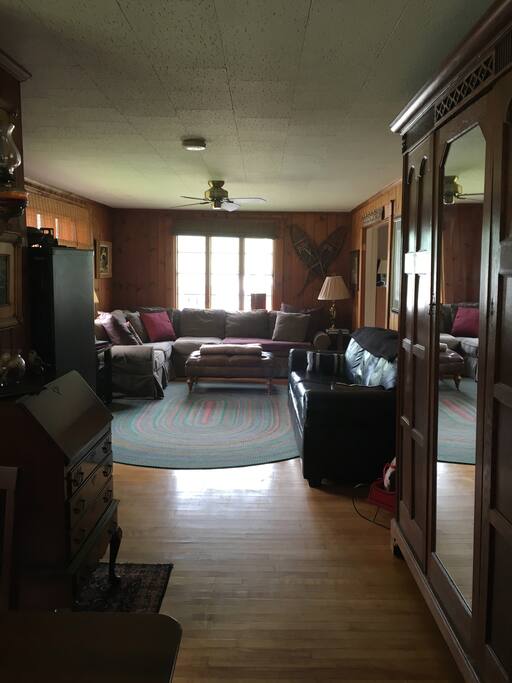 The living room