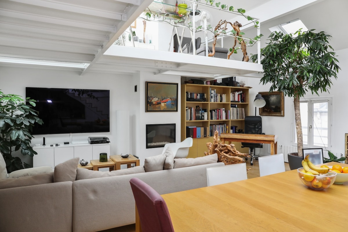 Airbnb performant: Amazing Loft for 4 near Bastille ! à Paris 4e Arrondissement