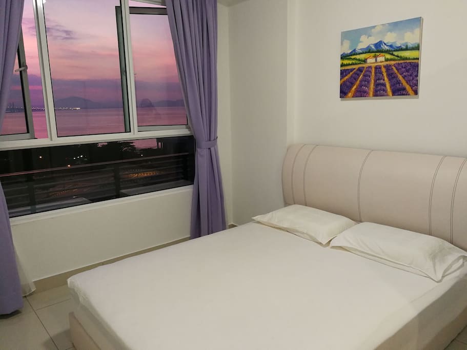 Amazing view of the sea from the 3rd bedroom