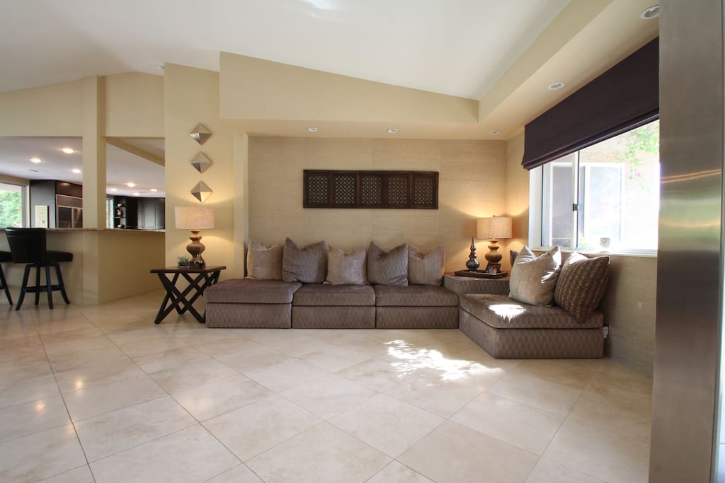 Front entry area - plenty of room for the family to spread out and relax.