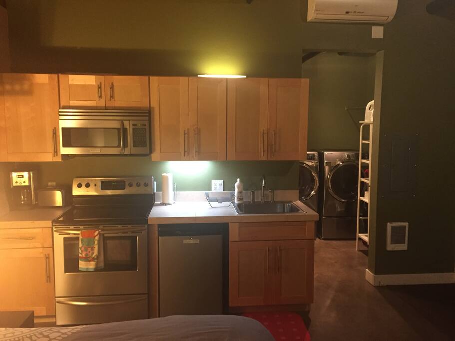 Stocked kitchen