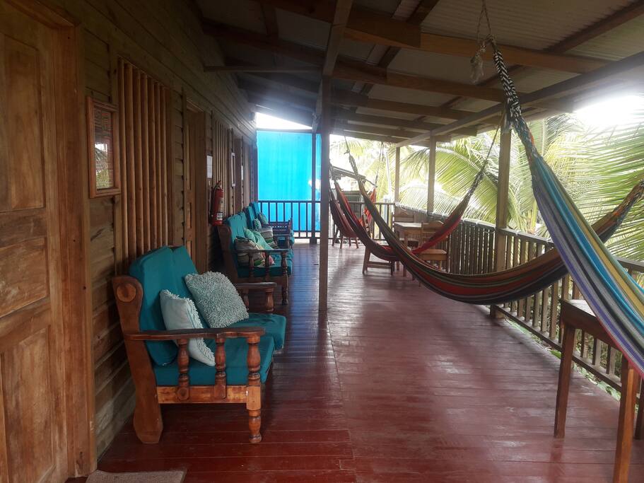 Upstairs Balcony