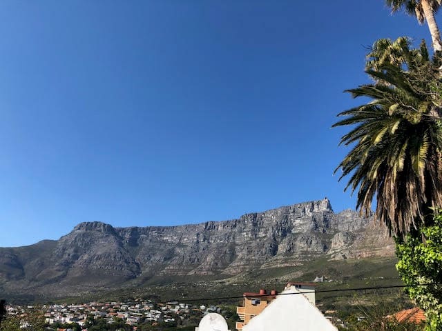 House on the slopes of Table Mountain.