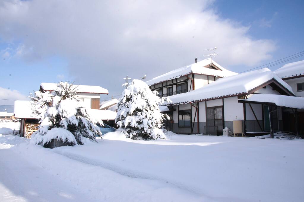In winter
