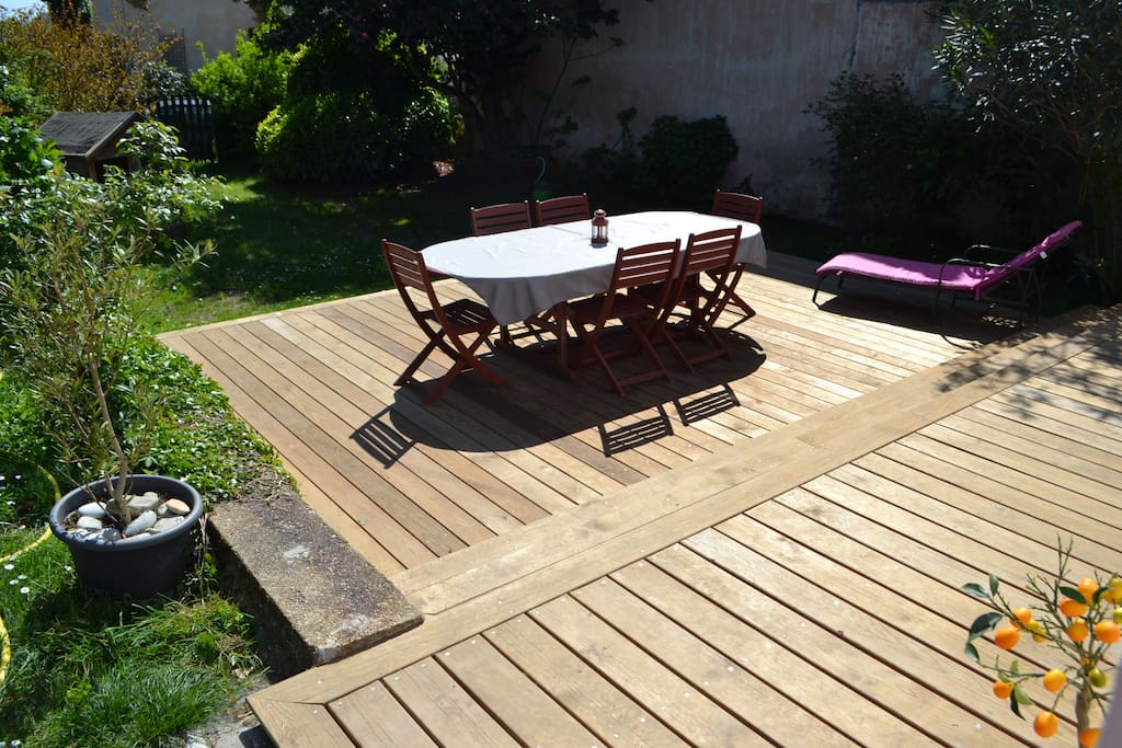 la terrasse en bois