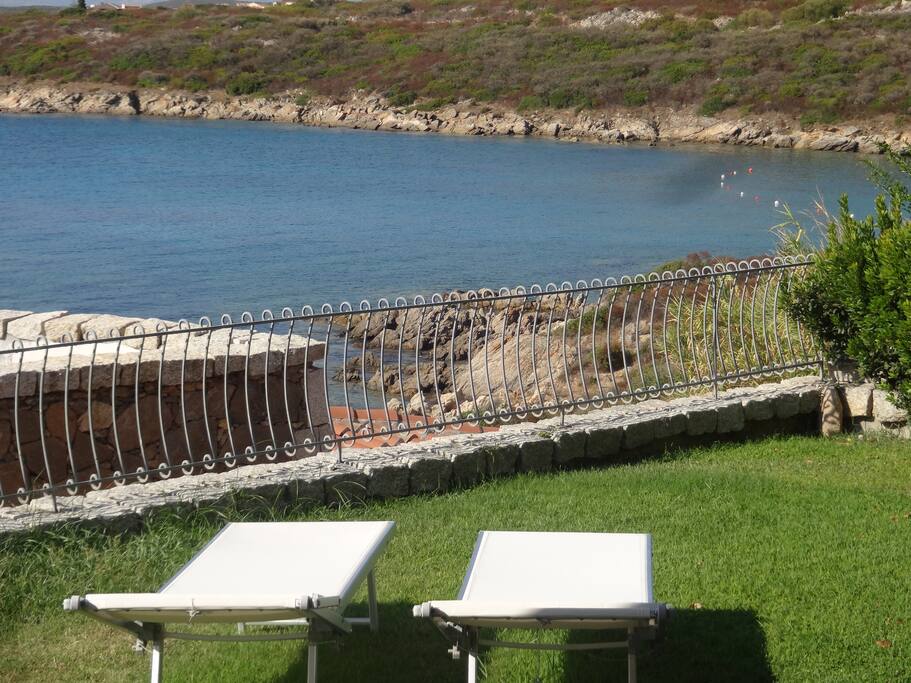 Vista dal giardino