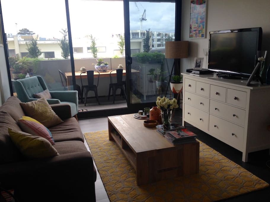 Lounge room looking out to balcony