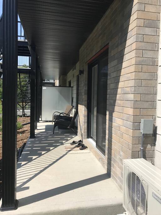 Back patio