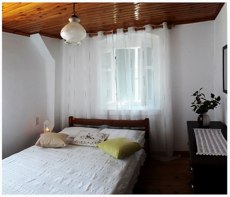 Bedroom 1 with double bed