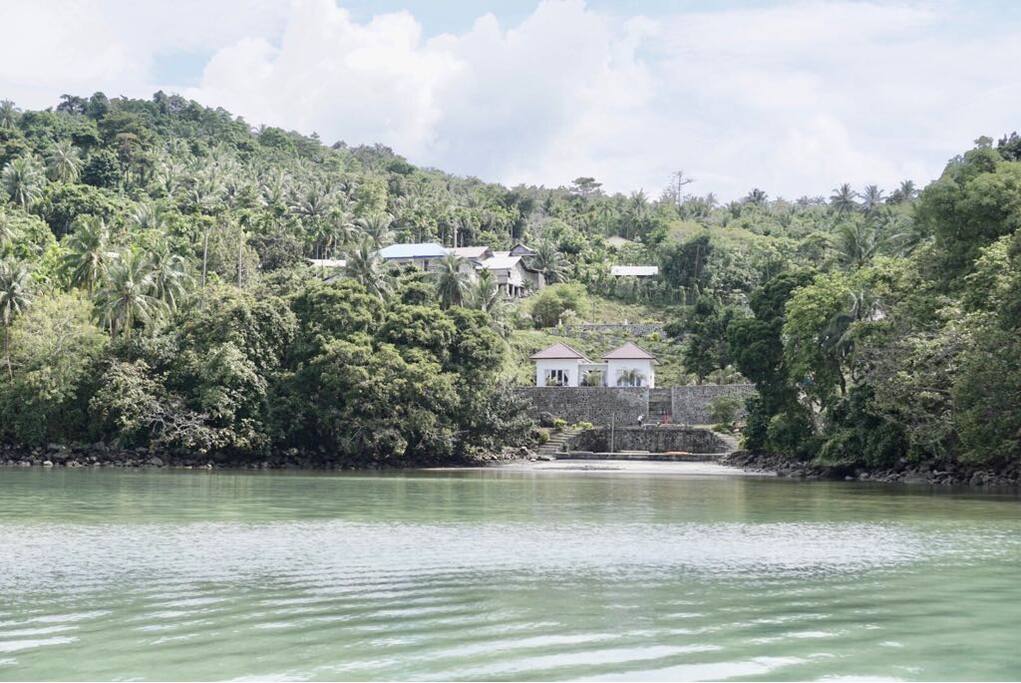 View of the Hawk's Nest from the Ocean