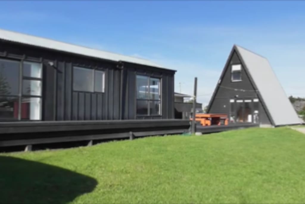 From October 2018 there will be a fixed covering over the deck for shade and shelter