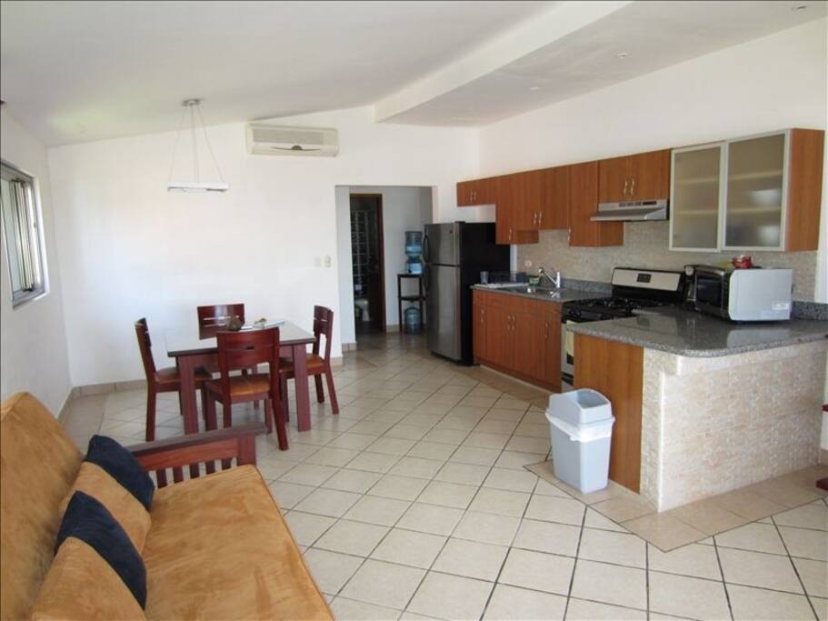 Kitchen/living area