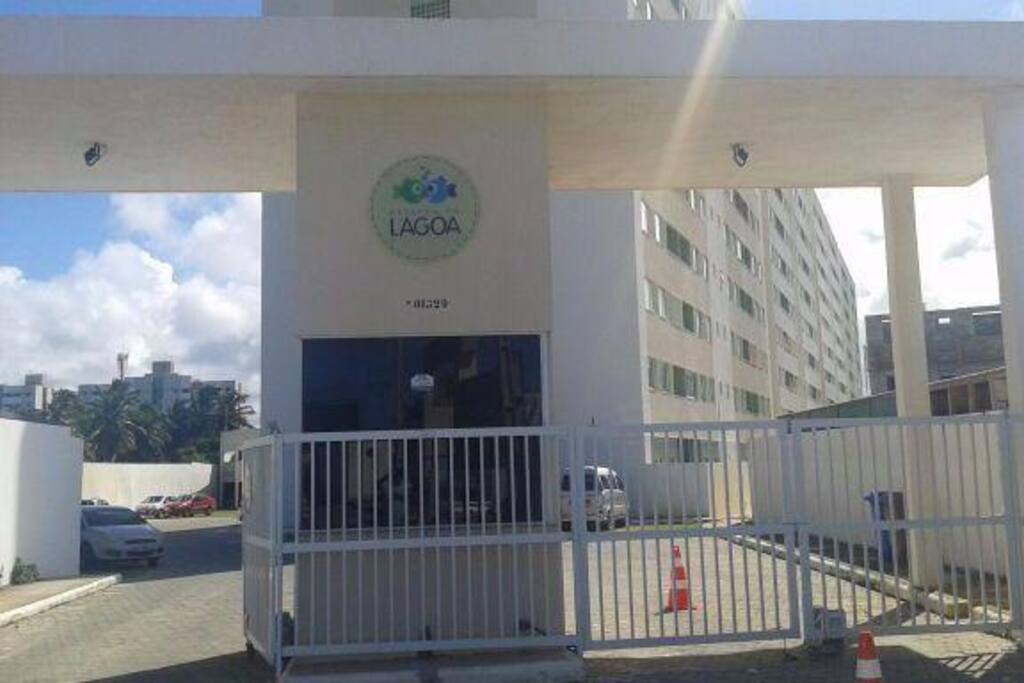Entrada do condomínio