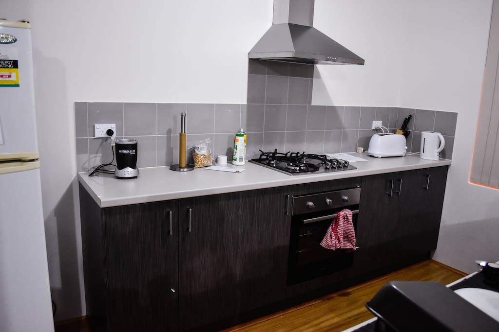 Full use of oven and cook top