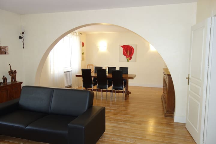 Appartement 130m² Centre Ville Wifi Gratuit