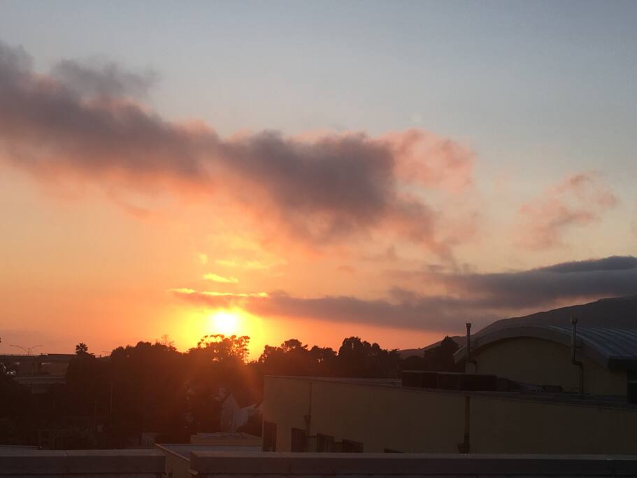 View from the deck