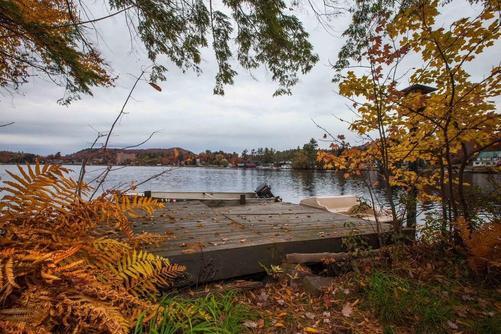Dock on Lake Flower
