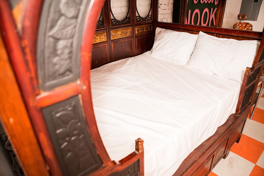 Antique sleeping chamber.