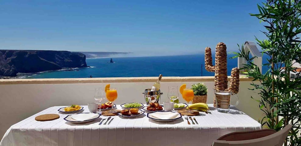 Apartment Praia Arrifana BALCONY and SEA VIEW