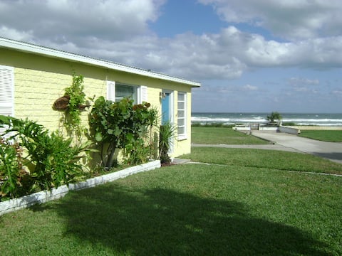 Top performing Airbnb: Oceanfront cottage; great view. Pet ok in Ormond By The Sea