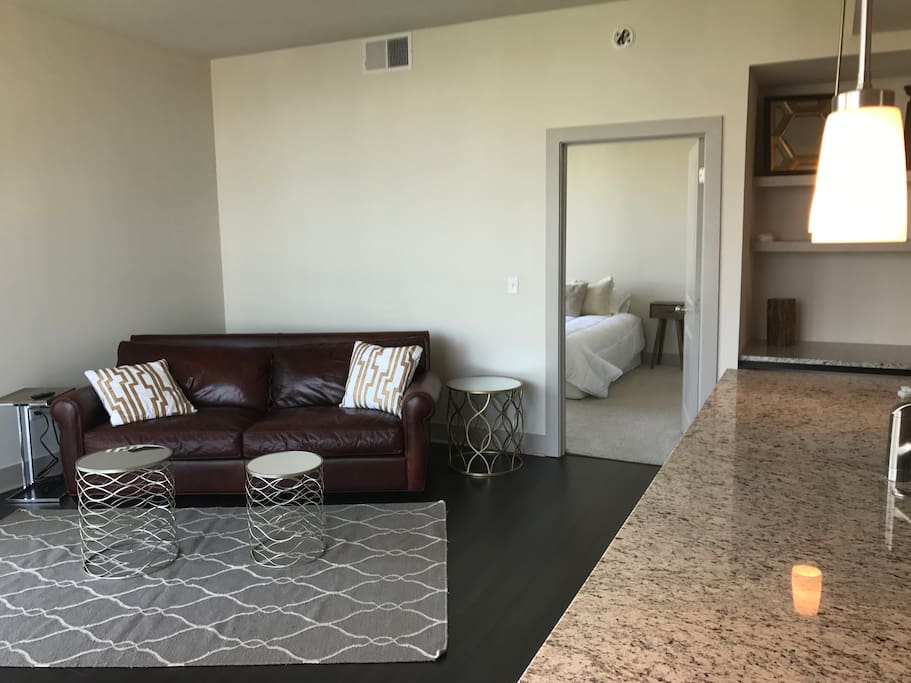Living Room and Master Bedroom
