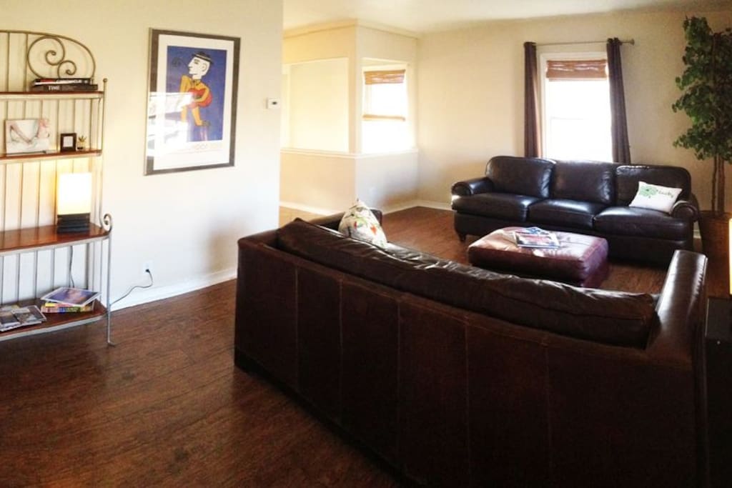 Upstairs living room