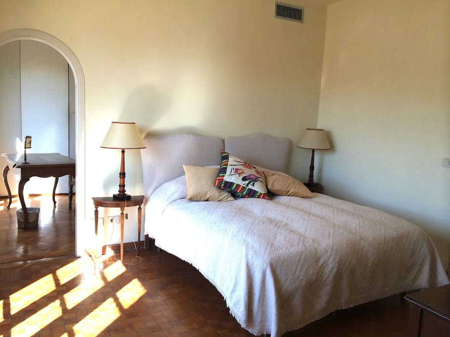 Bedroom on the front terrace
