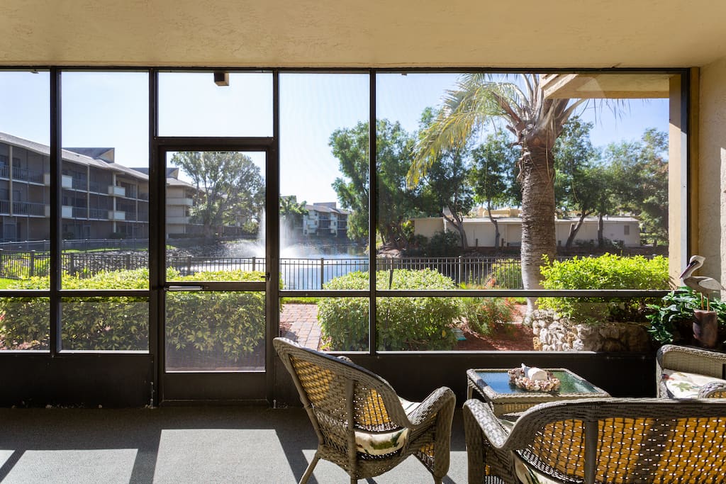 recharge your batteries in this south-facing bright and sunny unit