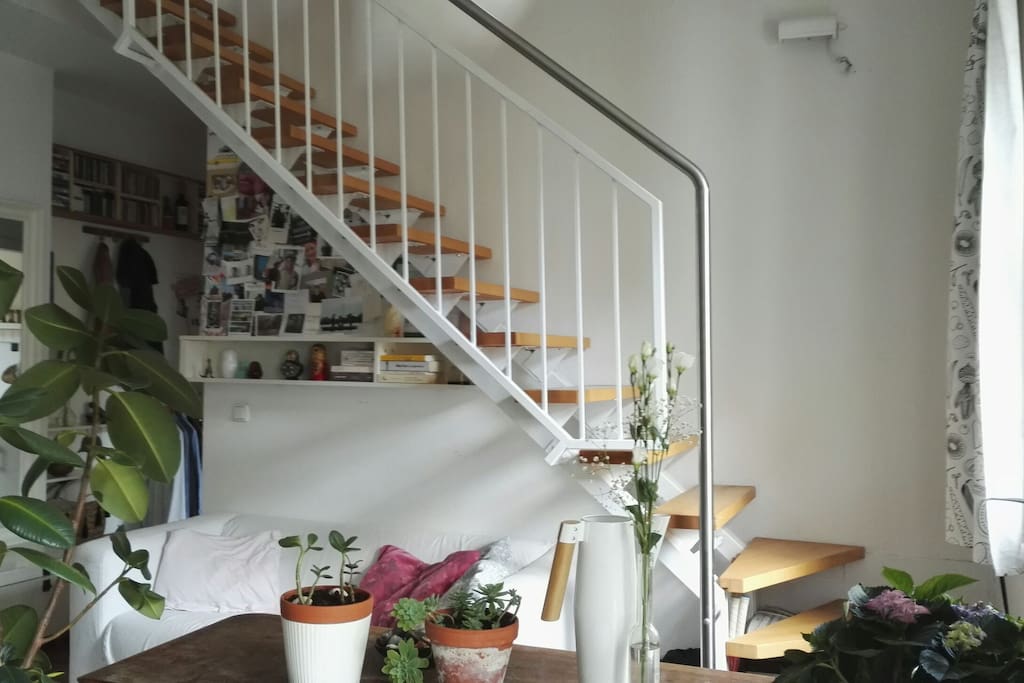 Maisonette Wohnung, Licht und Luft
