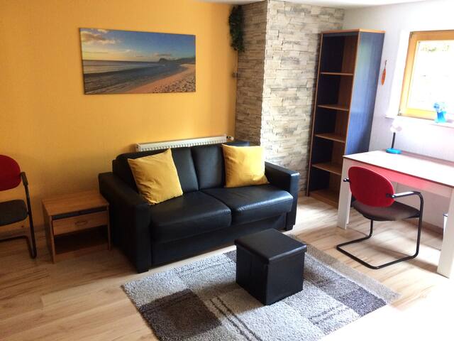 Apartment near the highway with kitchen and bath