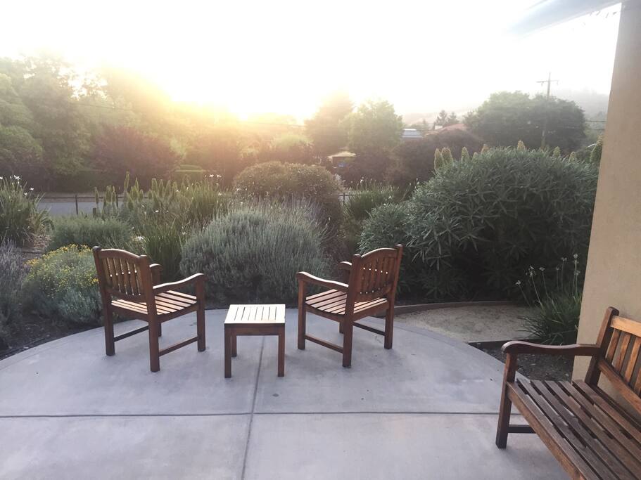 A great spot for morning coffee