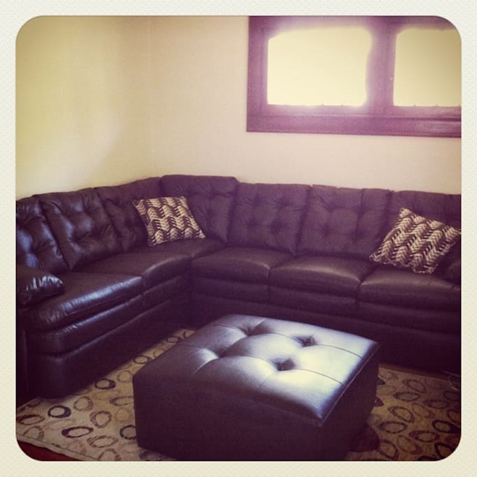 Cozy living room sectional