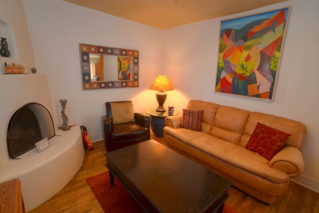 Kiva fireplace