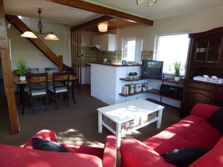 woonkamer en keuken