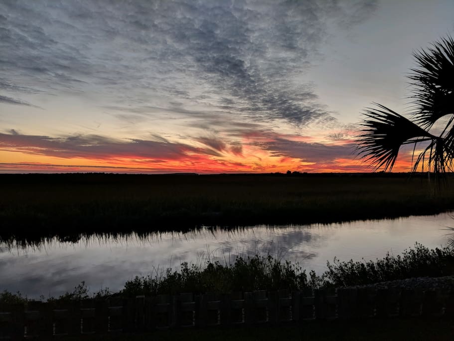 October sunset. True paradise!
