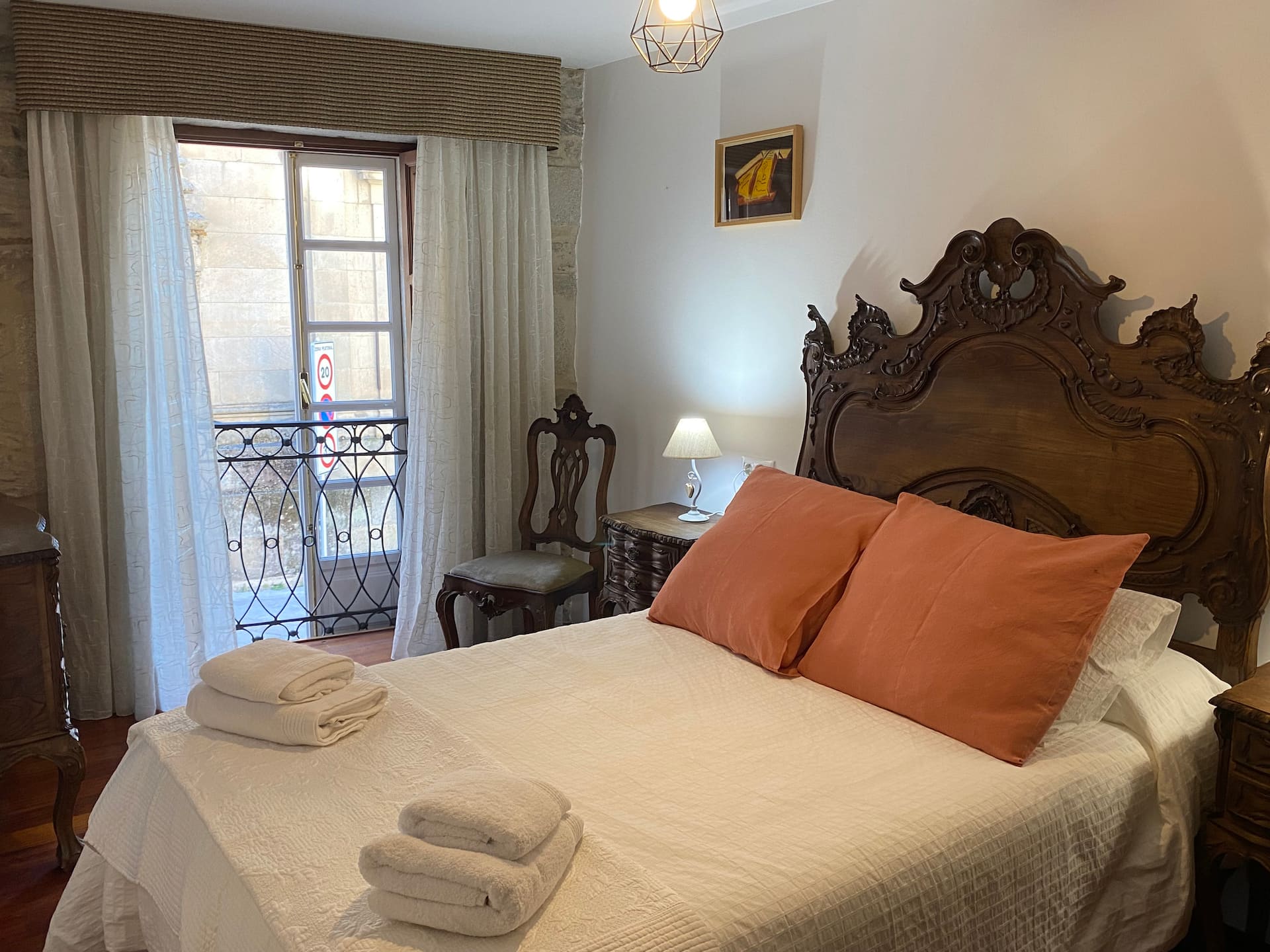 100 meters from the CATHEDRAL OF SANTIAGO-1st-Balcony.